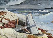 Winslow Homer After the Tornado, Bahamas oil painting on canvas